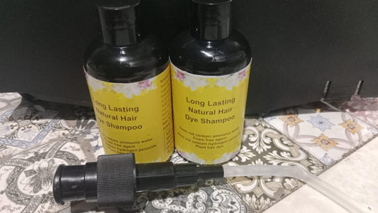 Long Lasting Natural Hair Dye Shampoo 100ML (Pack of 2)
