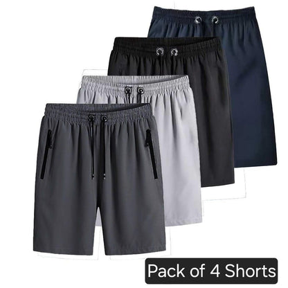 Men's Cotton Casual Cargo Shorts Pack of 3